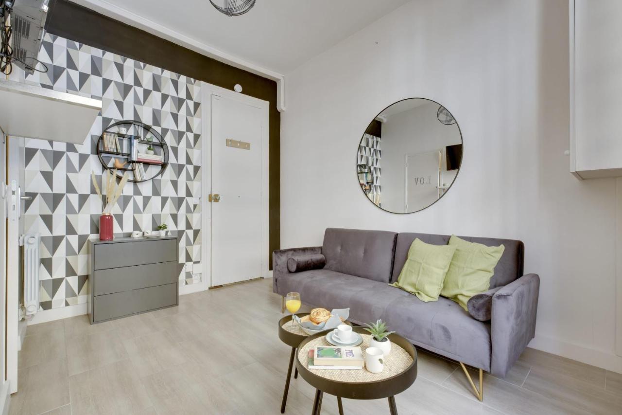 Bright Charming Modern Studio By Dreamy Canal Paris Exterior foto
